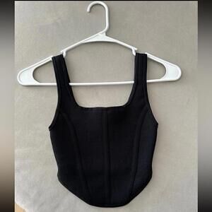 Aritzia Babaton Sculpt Knit Bustier Tank (SIZE XXS)
